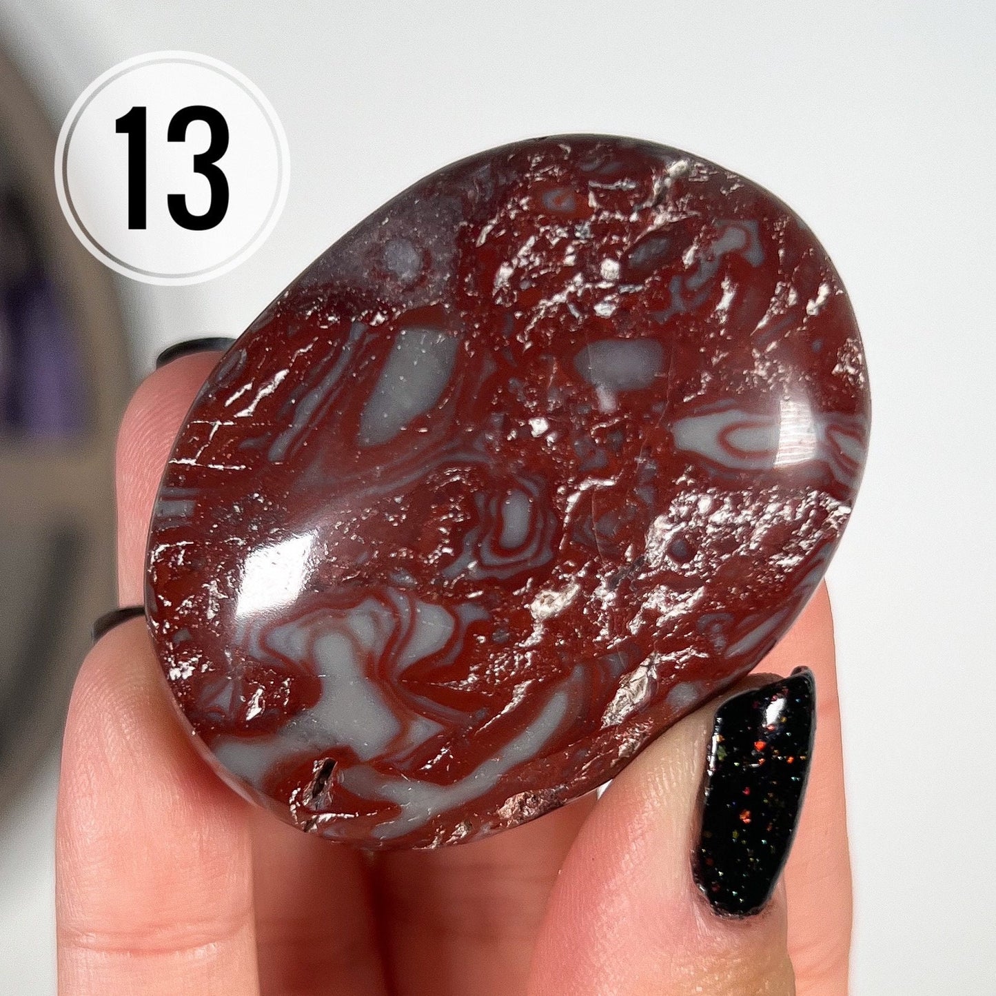 Rosetta Jasper Palm Stones
