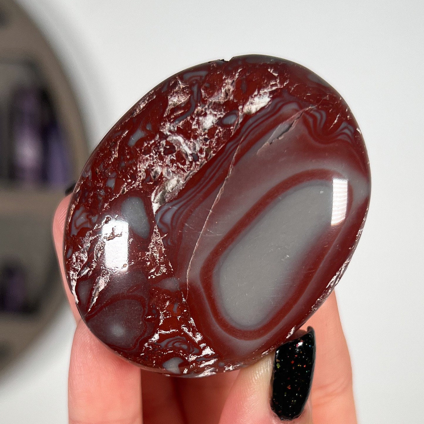 Rosetta Jasper Palm Stones