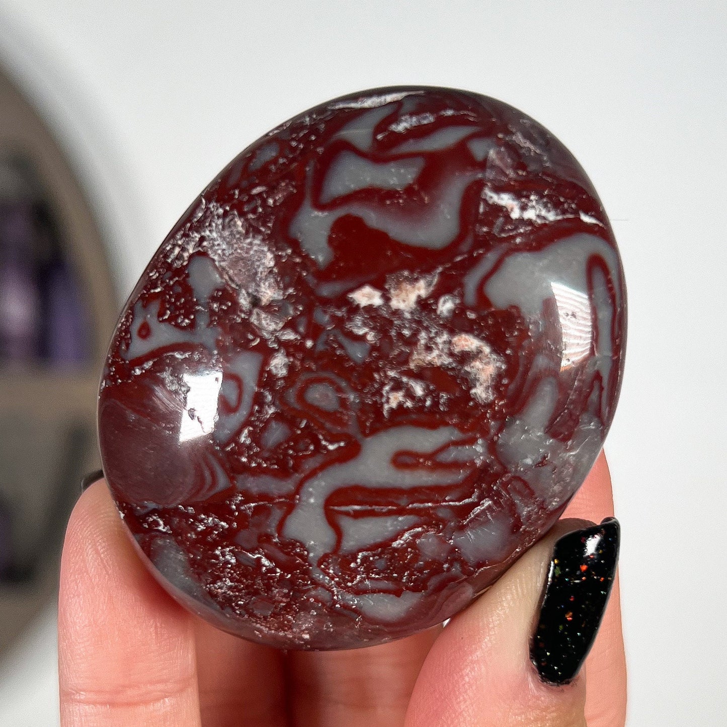 Rosetta Jasper Palm Stones