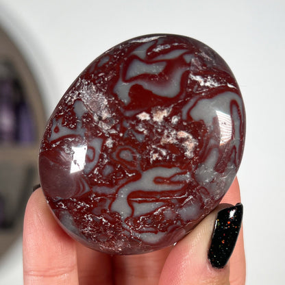 Rosetta Jasper Palm Stones