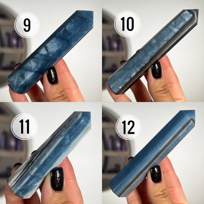 Blue Owyhee Opal Obelisk