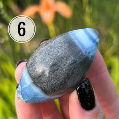 Blue Owyhee Opal Rice