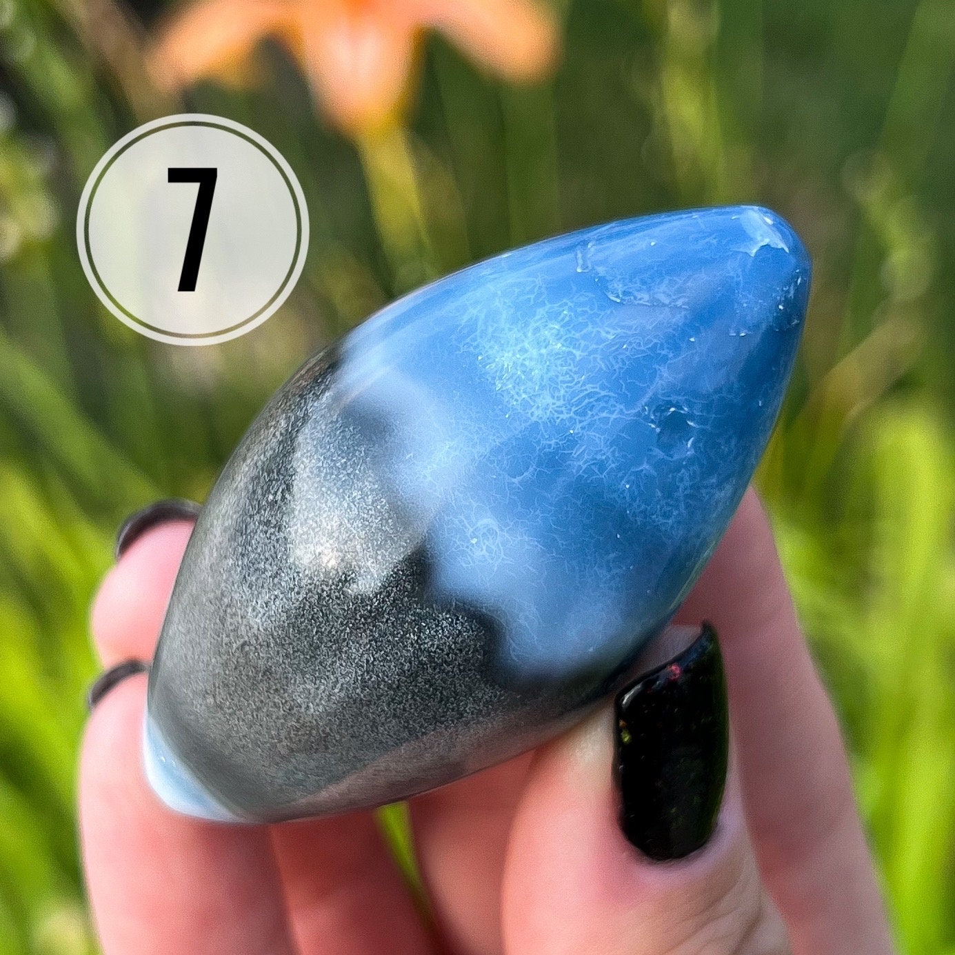 Blue Owyhee Opal Rice