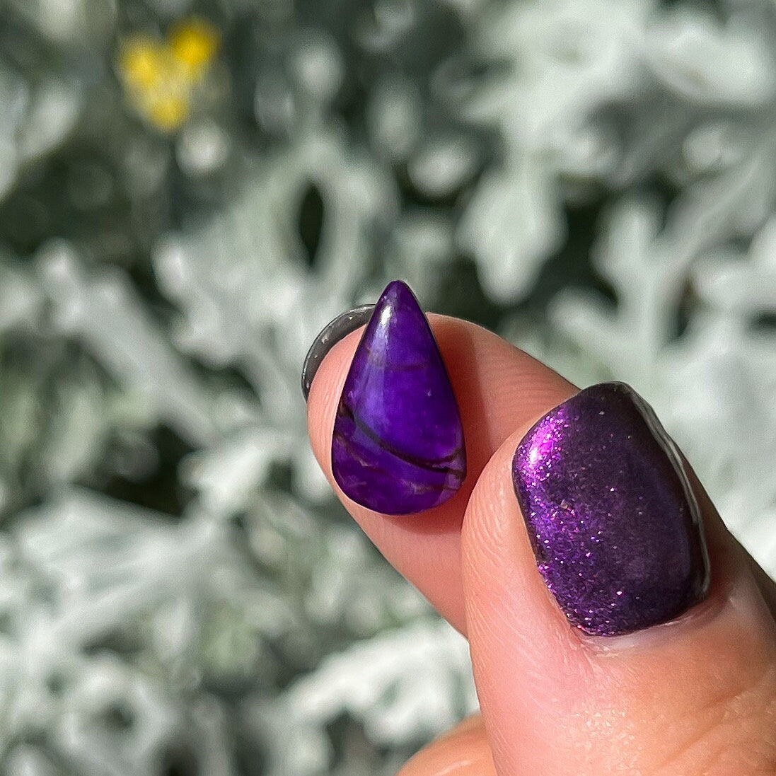 Sugilite Teardrop Cabochon
