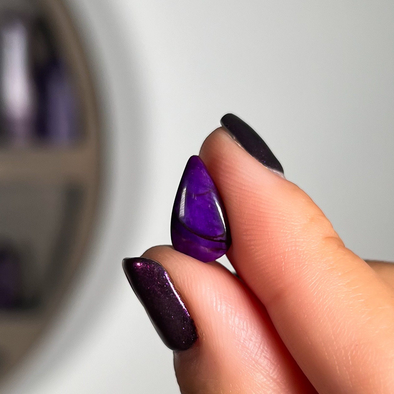 Sugilite Teardrop Cabochon