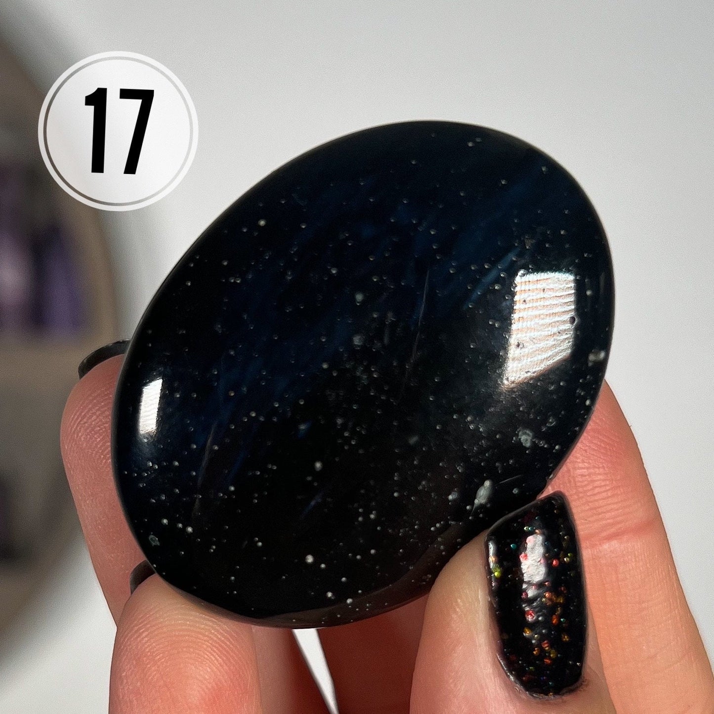 Sieber Agate Palm Stones