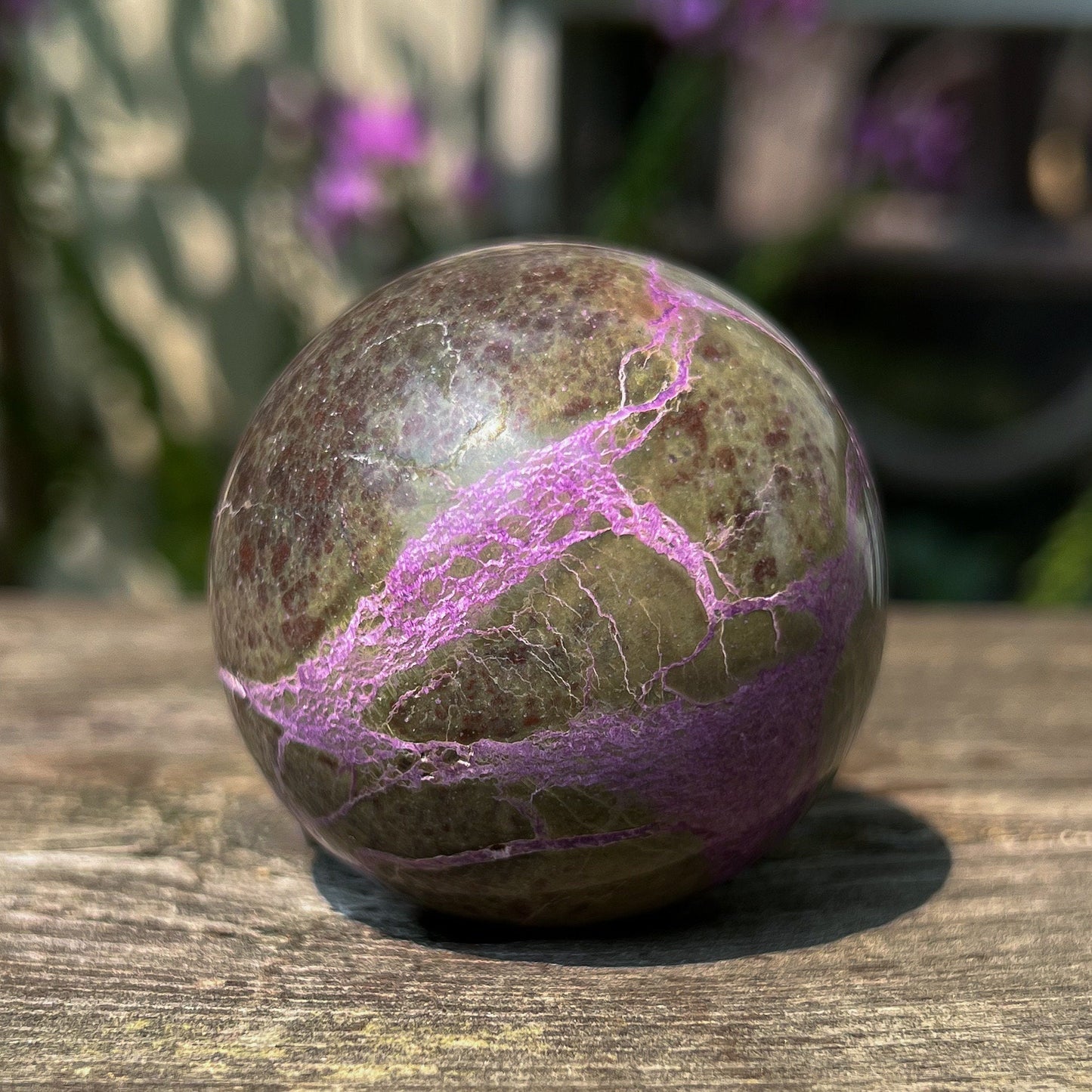 Atlantisite Stichtite Sphere