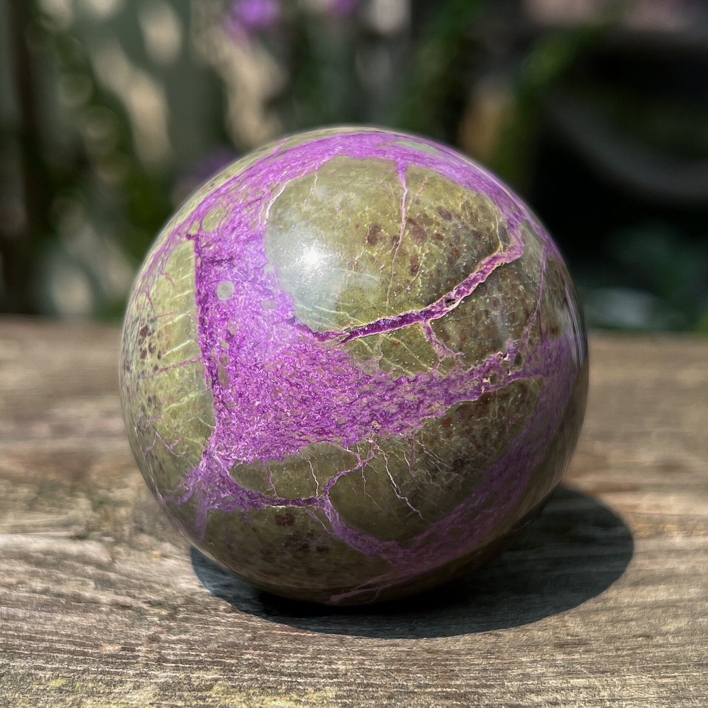Atlantisite Stichtite Sphere