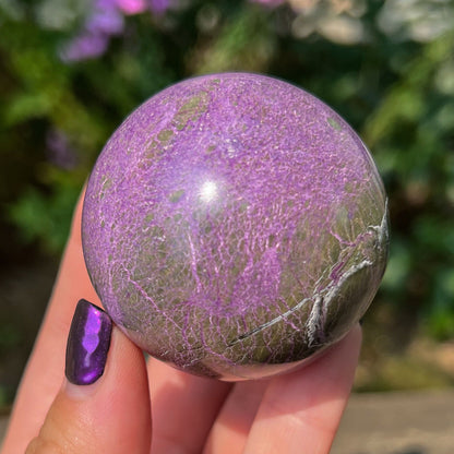 Atlantisite Stichtite Sphere