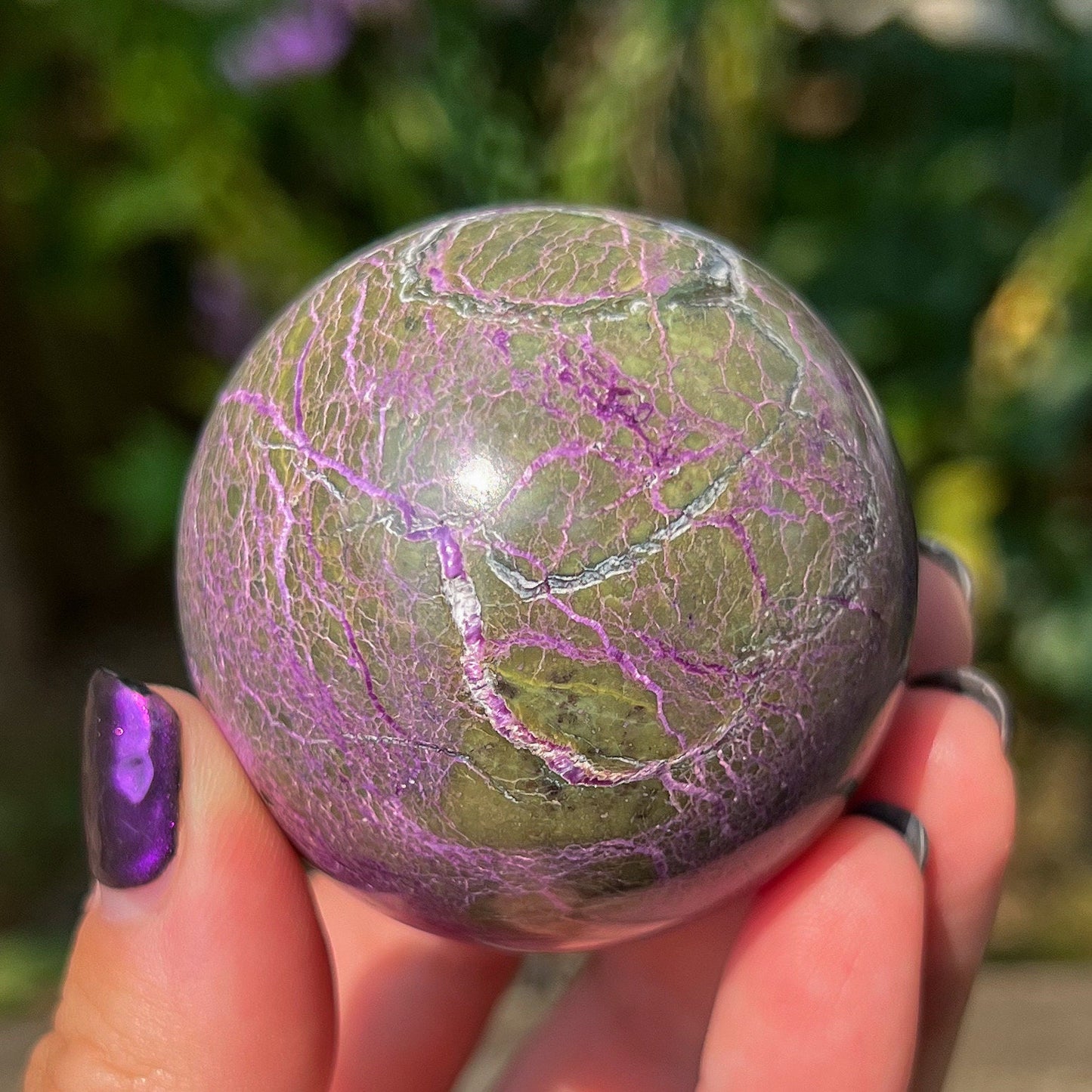 Atlantisite Stichtite Sphere