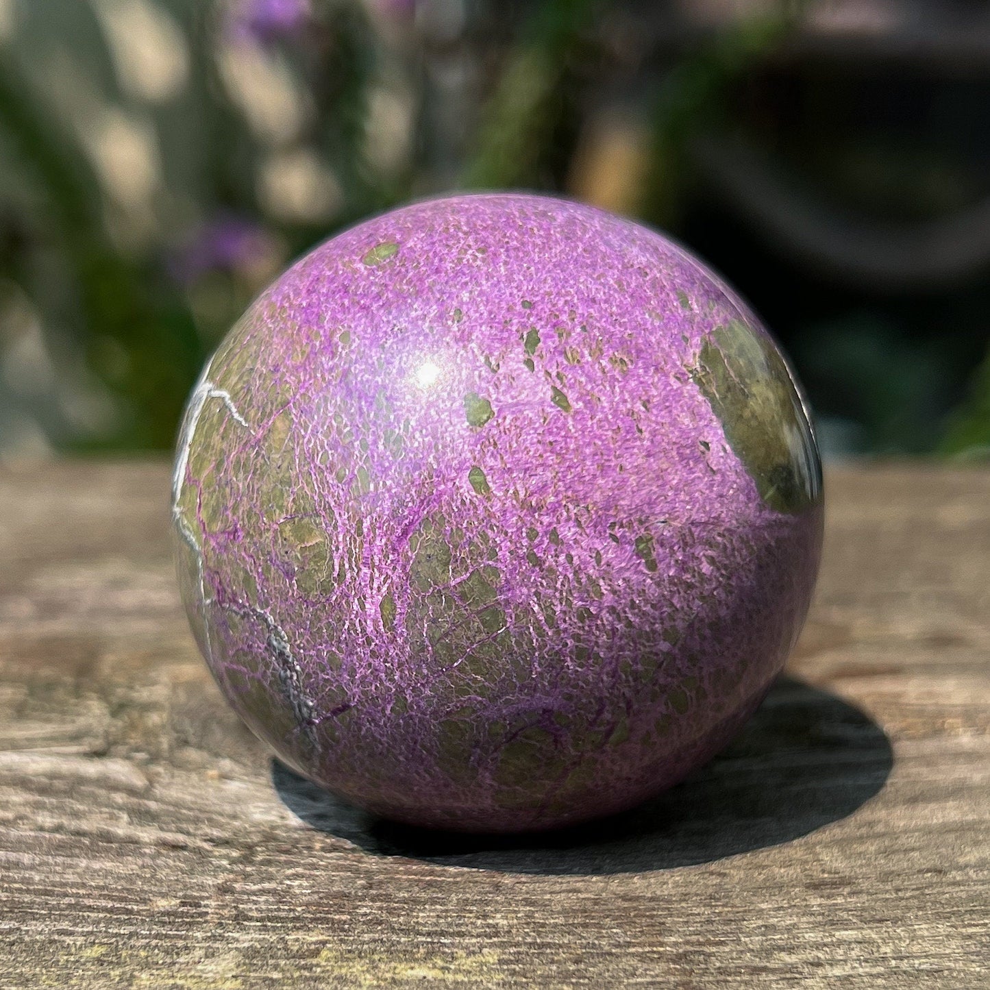 Atlantisite Stichtite Sphere