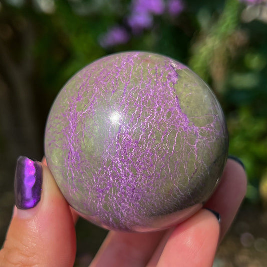 Atlantisite Stichtite Sphere