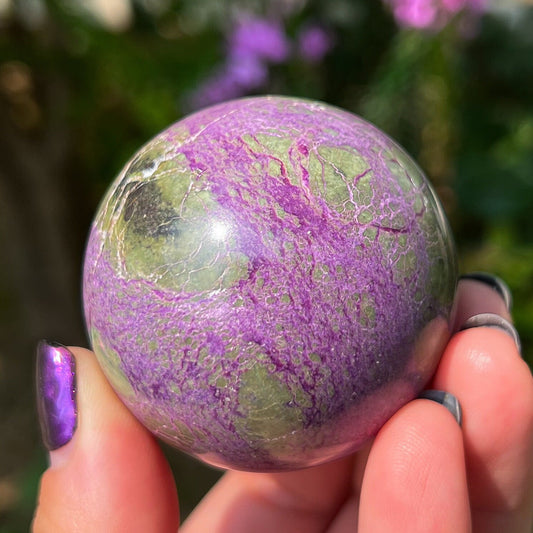 Atlantisite Stichtite Sphere