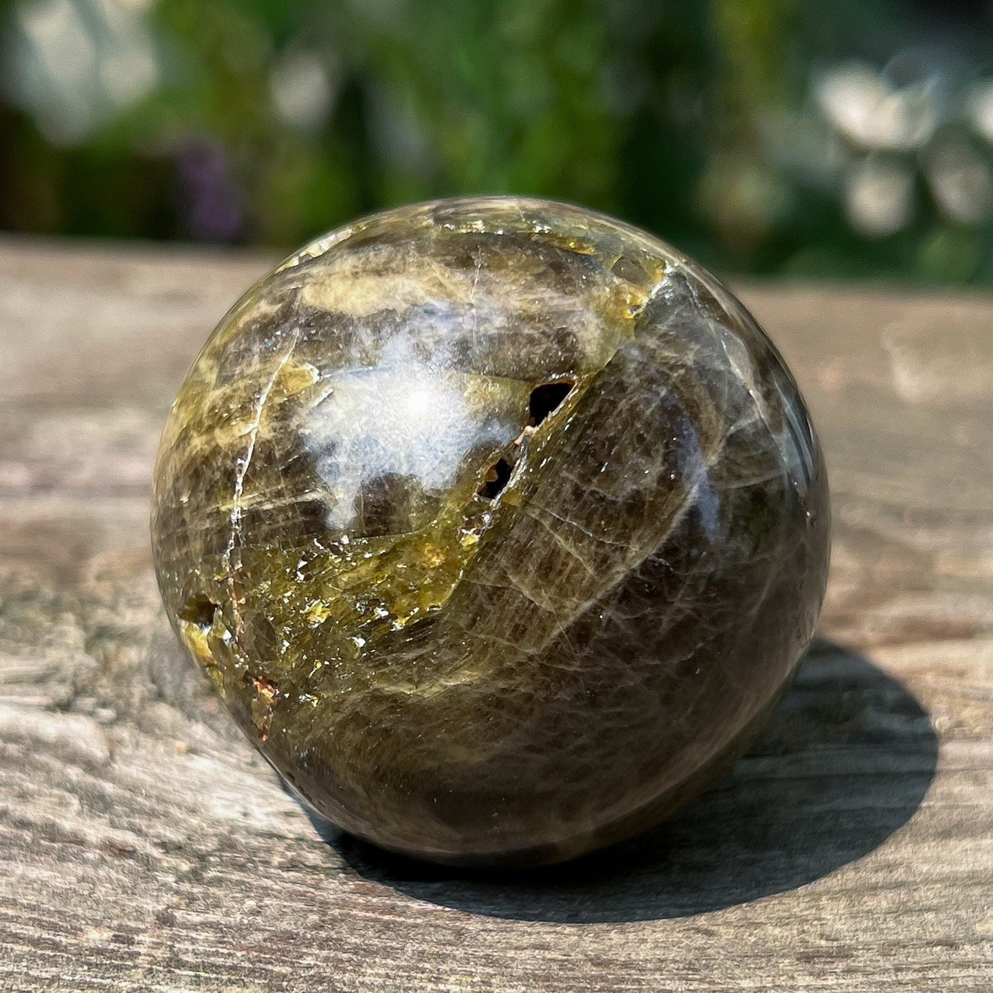 Green Tourmaline Sphere