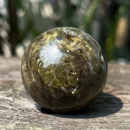 Green Tourmaline Sphere