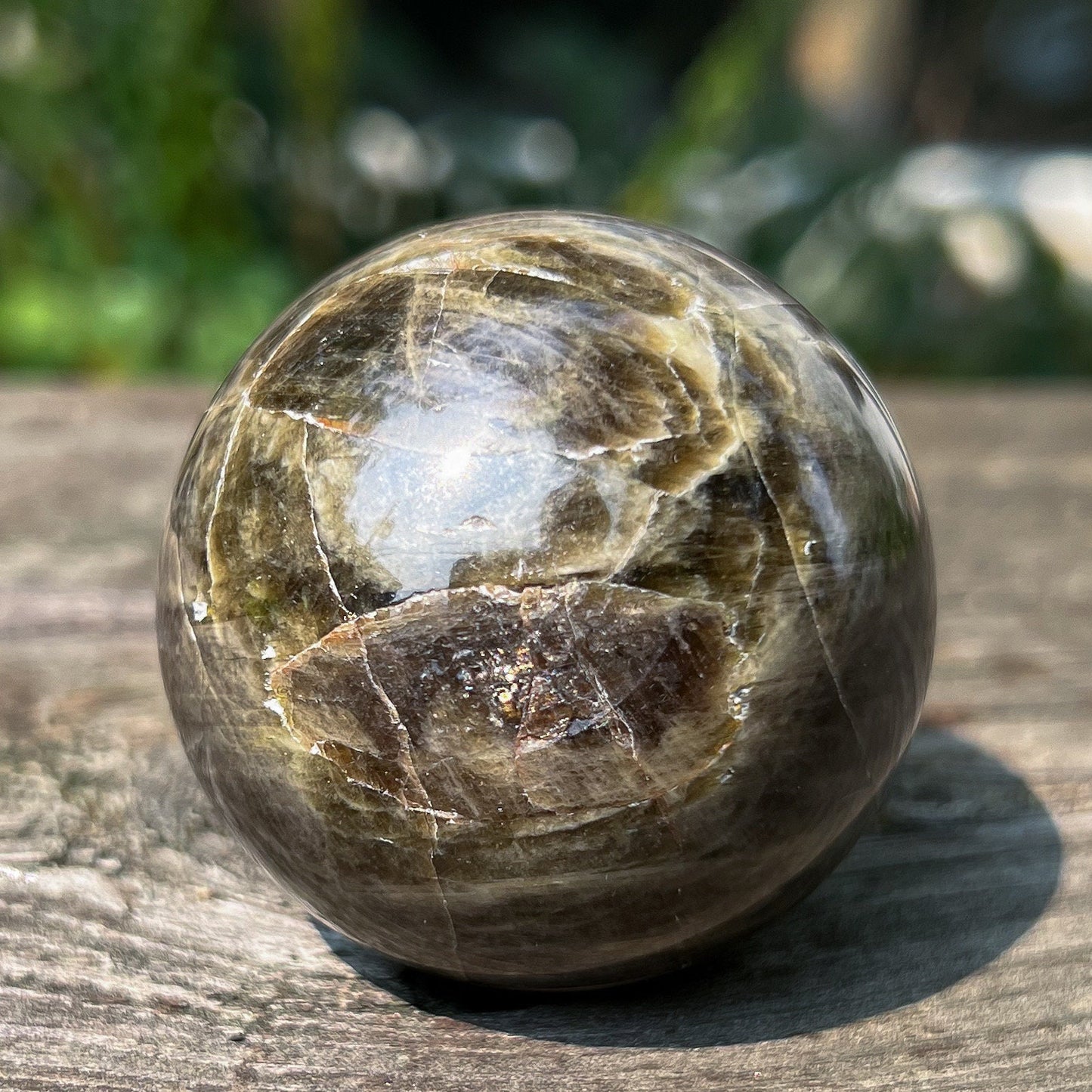 Green Tourmaline Sphere