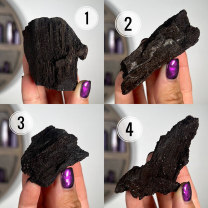 Fossilized Druzy Wood