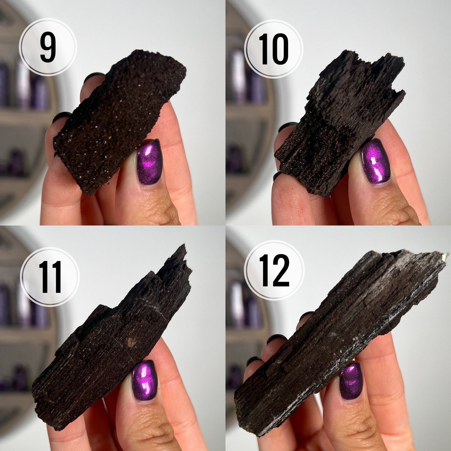 Fossilized Druzy Wood