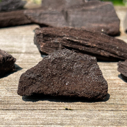 Fossilized Druzy Wood
