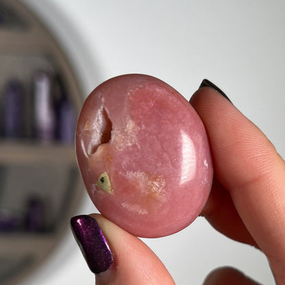 Pink Opal Palm Stones
