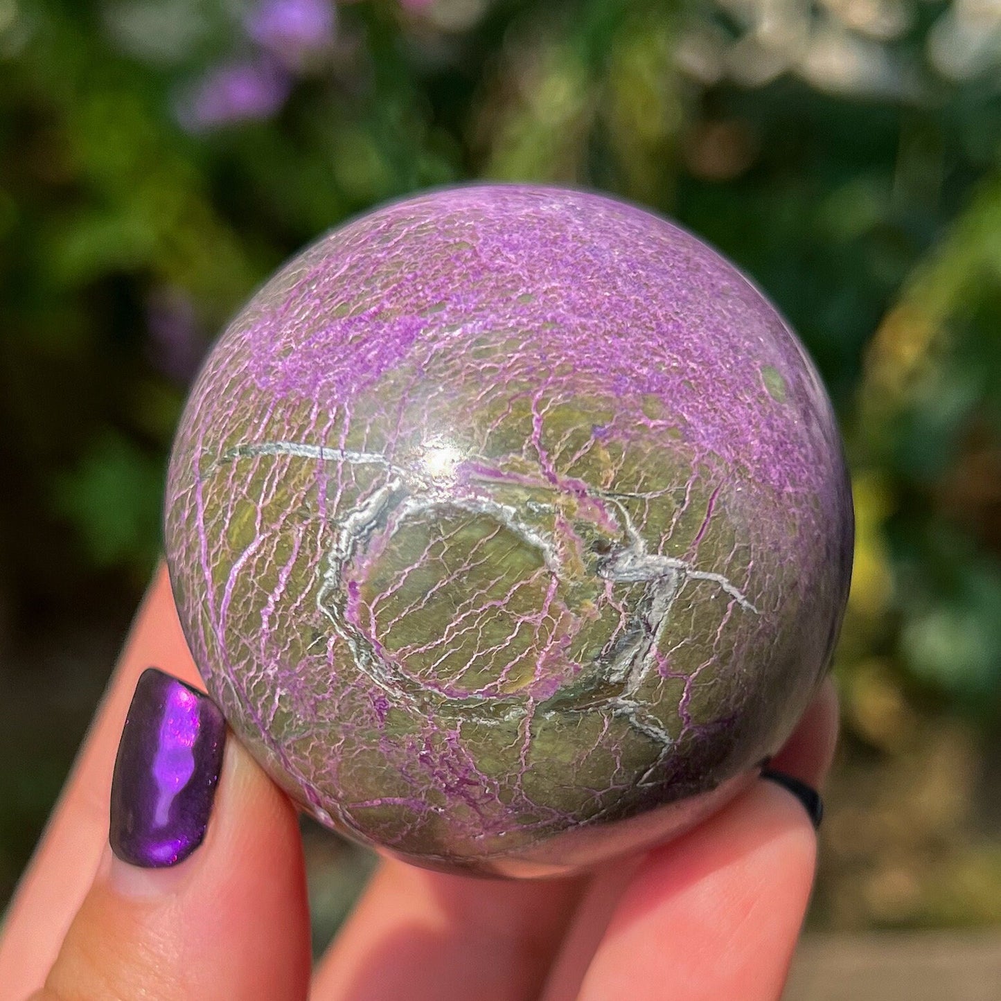 Atlantisite Stichtite Sphere