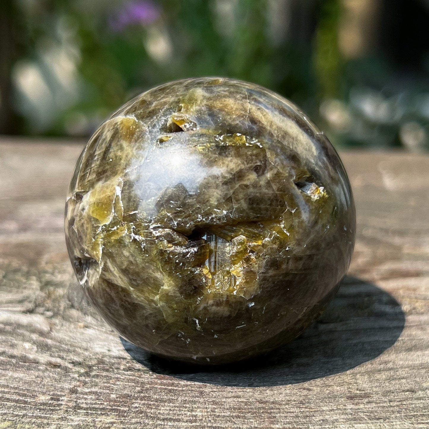 Green Tourmaline Sphere