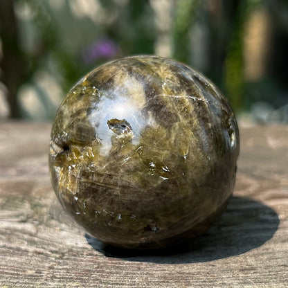 Green Tourmaline Sphere