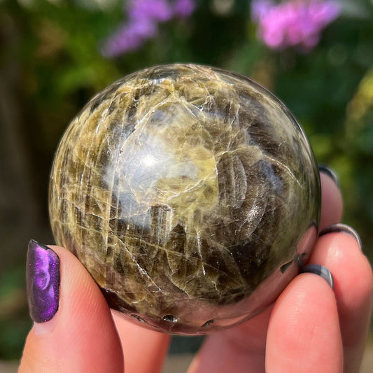 Green Tourmaline Sphere