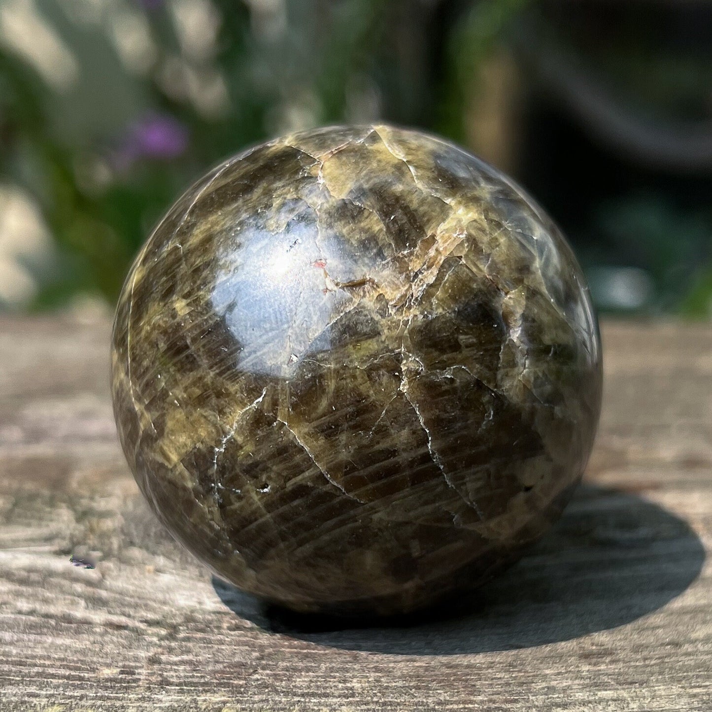 Green Tourmaline Sphere