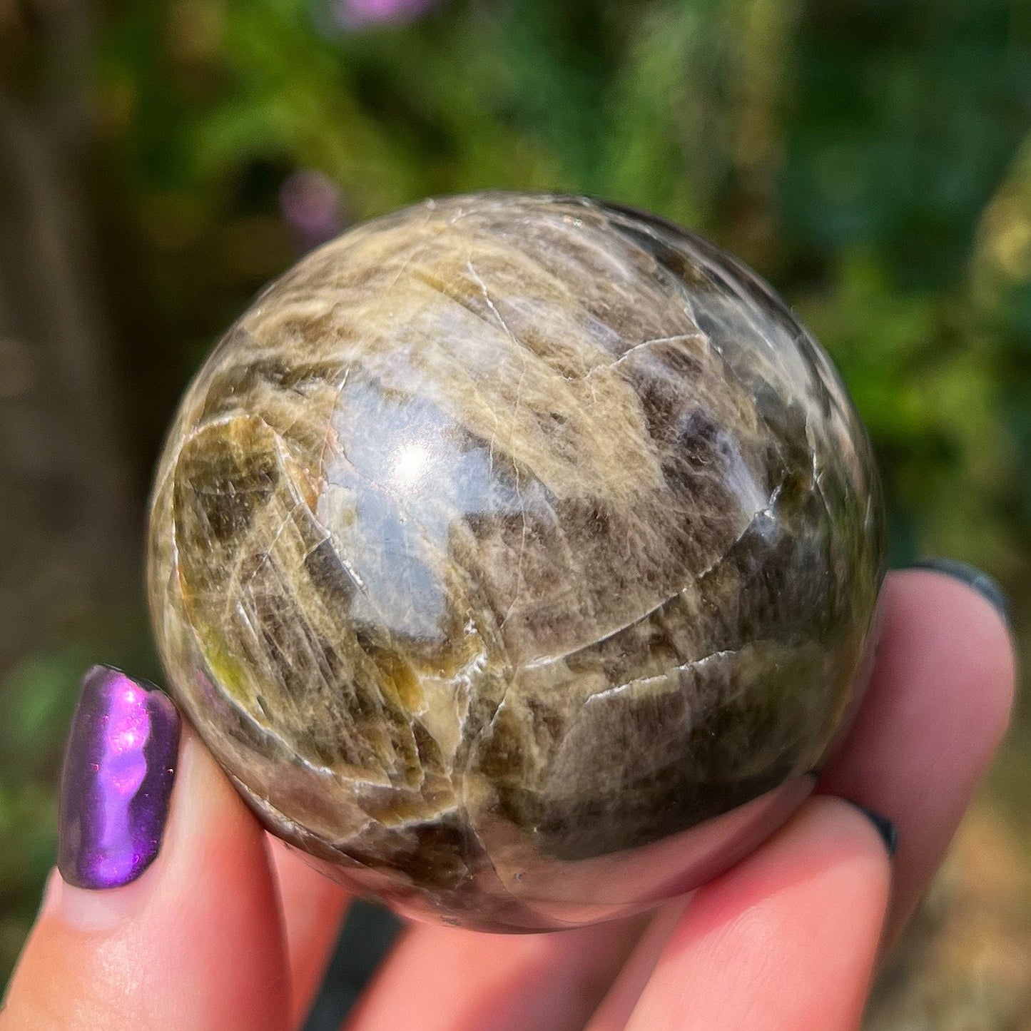 Green Tourmaline Sphere