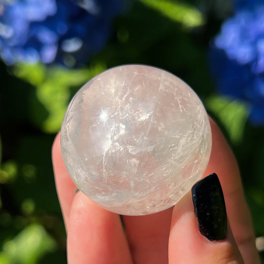 Girasol Hematoid Quartz Sphere