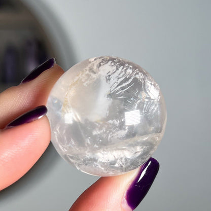 Girasol Hematoid Quartz Sphere