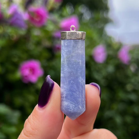 Hackmanite Sterling Pendant