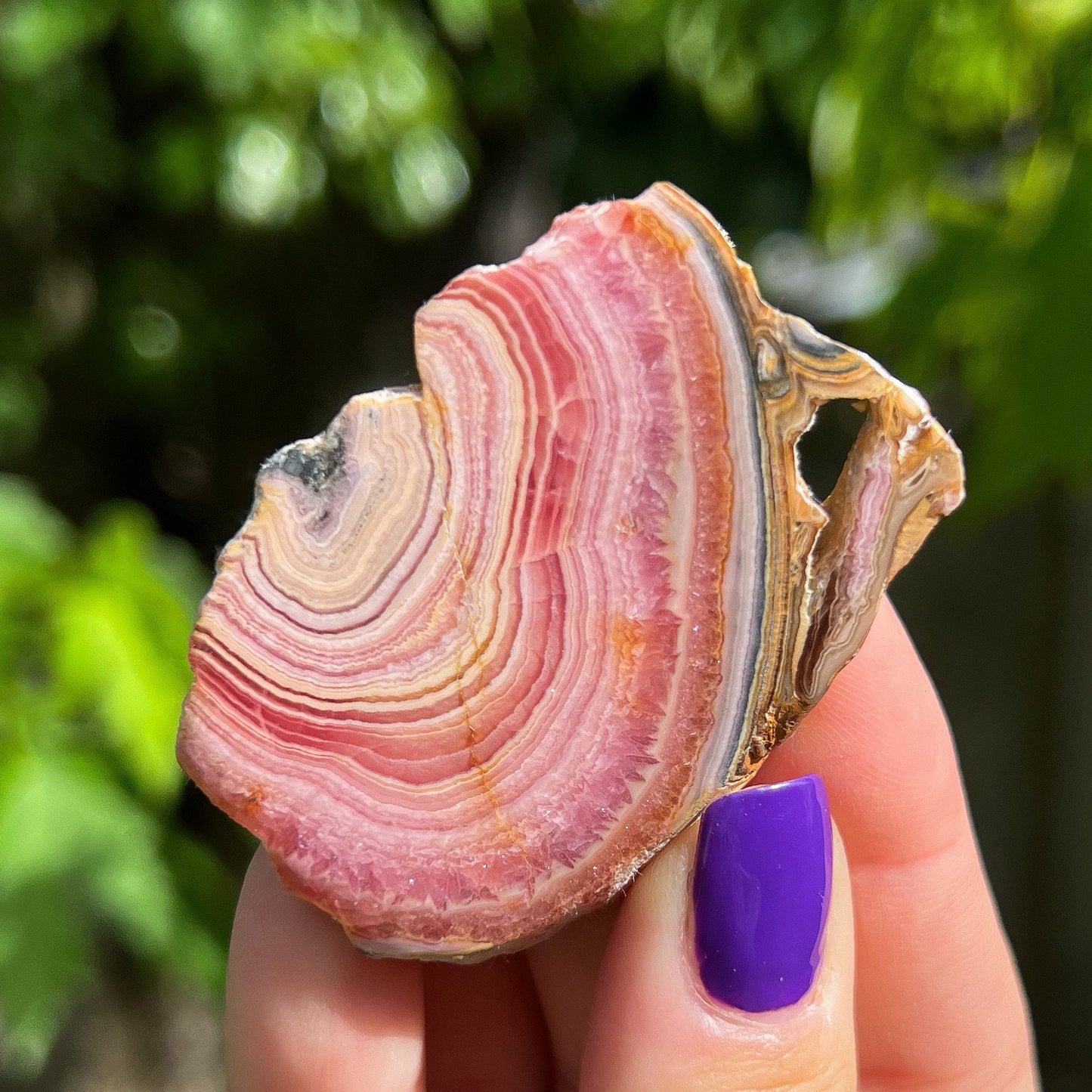 Rhodochrosite Slab
