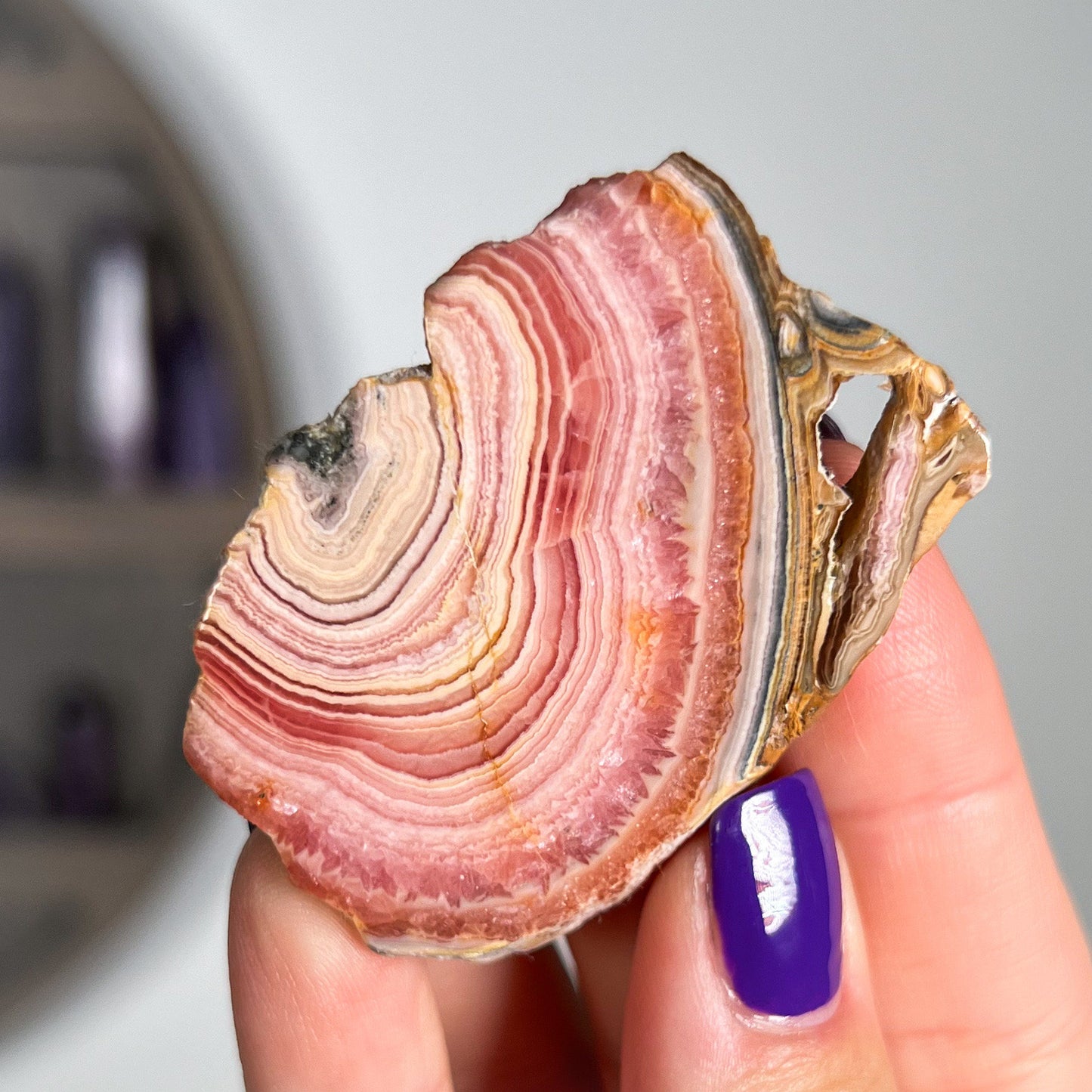 Rhodochrosite Slab