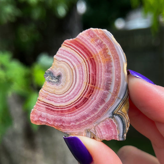 Rhodochrosite Slab