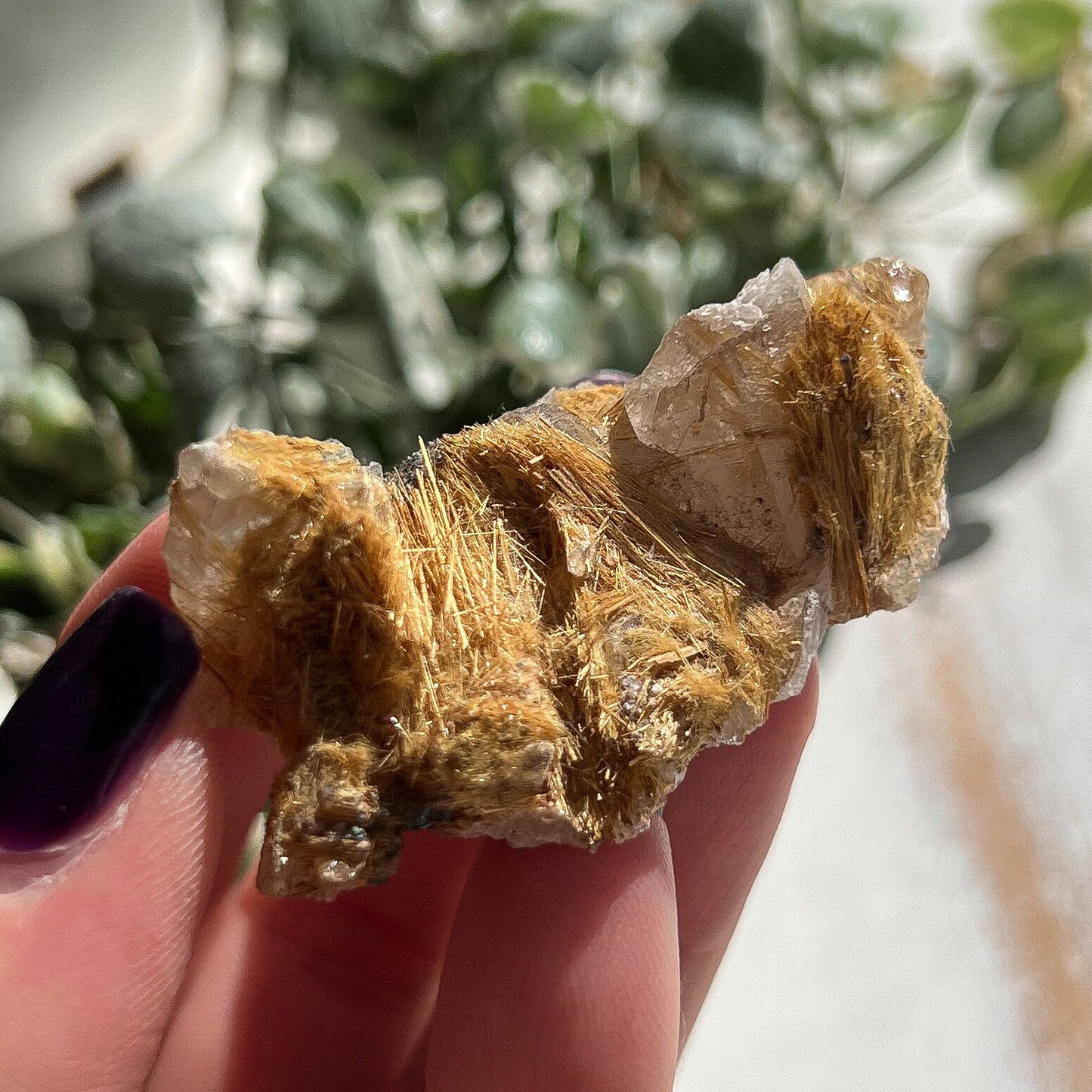 Exposed Gold Rutilated Quartz