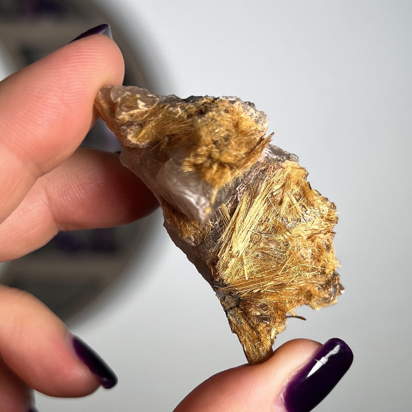 Exposed Gold Rutilated Quartz
