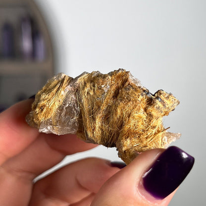 Exposed Gold Rutilated Quartz