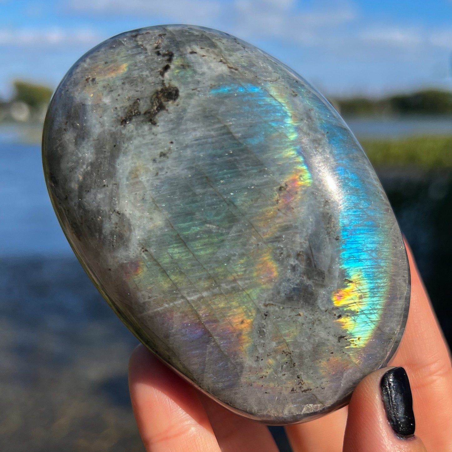 XL Purple Blue Labradorite