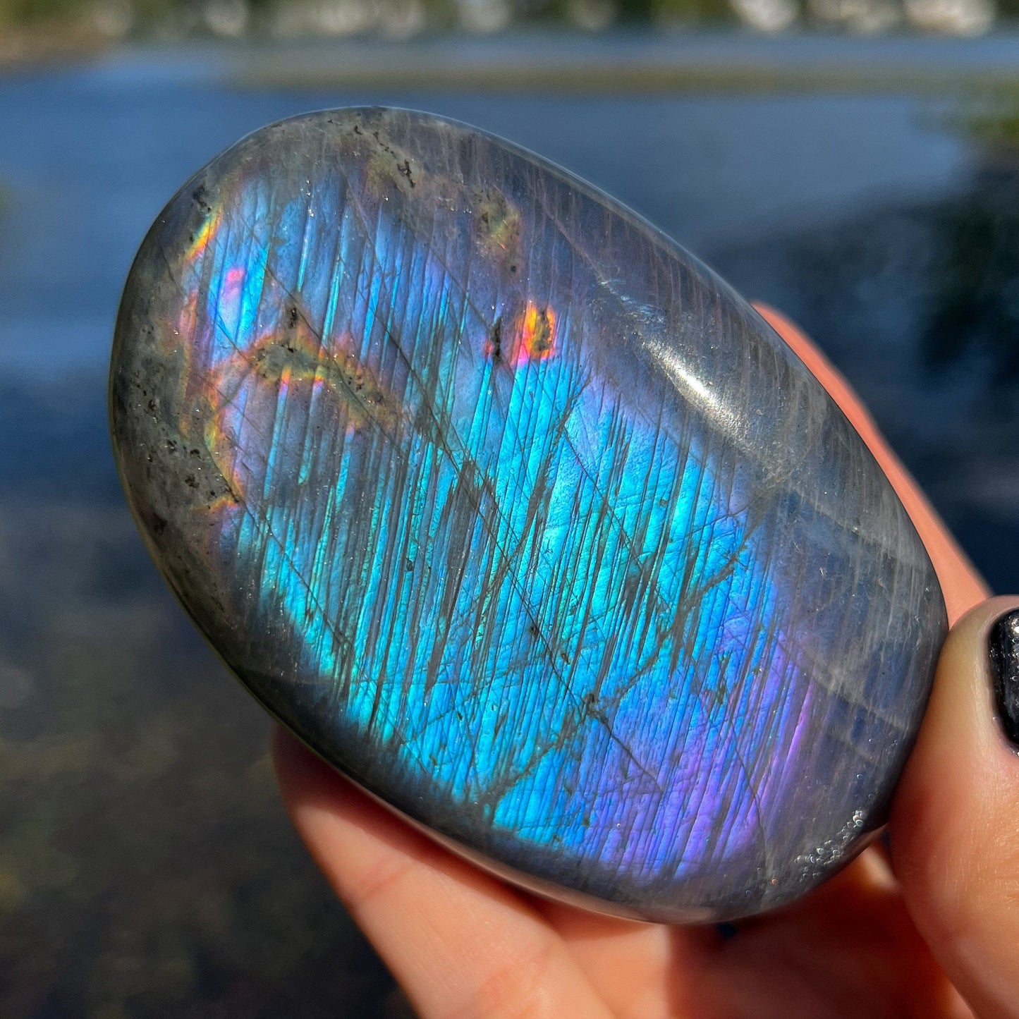XL Purple Blue Labradorite