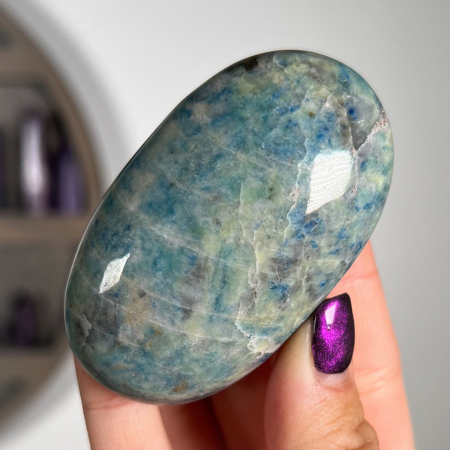Hackmanite Palm Stones