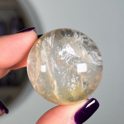 Girasol Hematoid Quartz Sphere