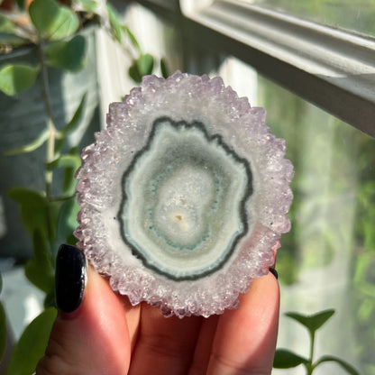 Amethyst Stalactite Slice
