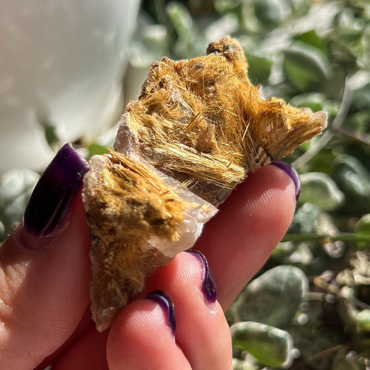 Exposed Gold Rutilated Quartz