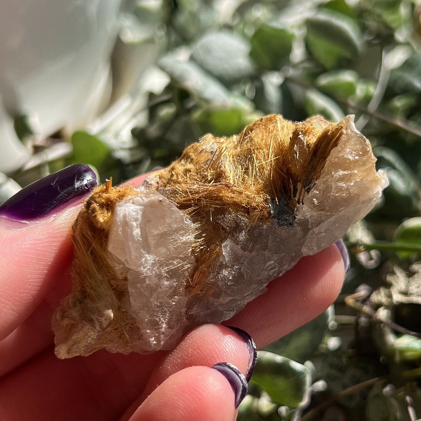 Exposed Gold Rutilated Quartz