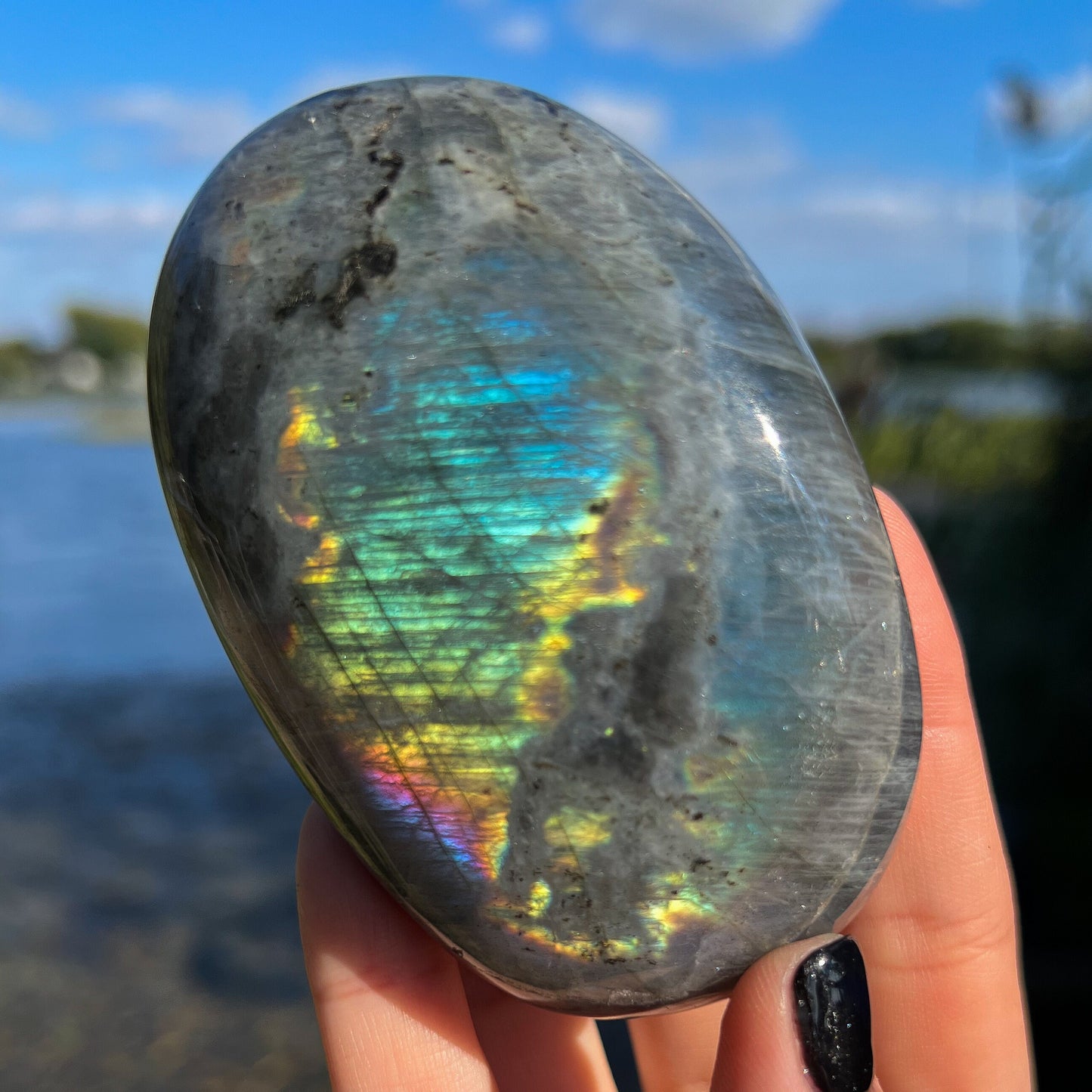 XL Purple Blue Labradorite