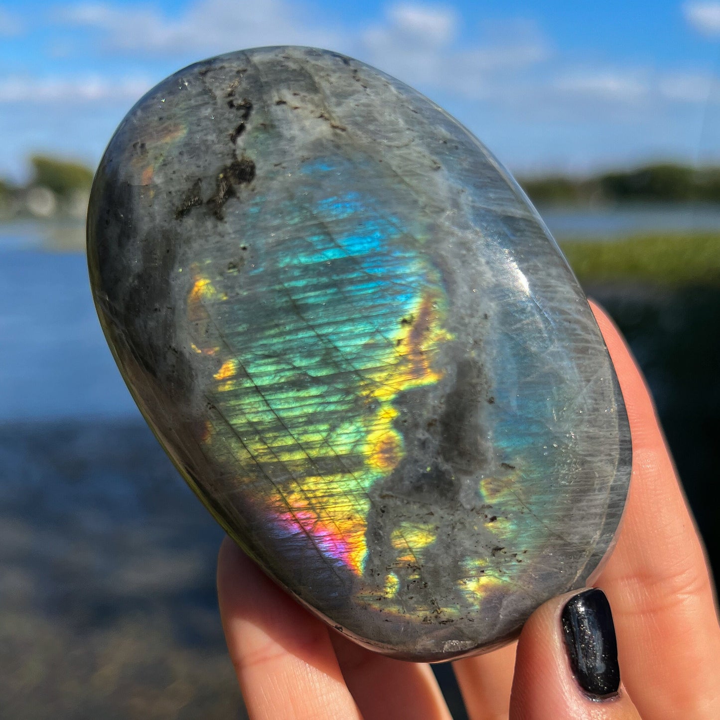 XL Purple Blue Labradorite