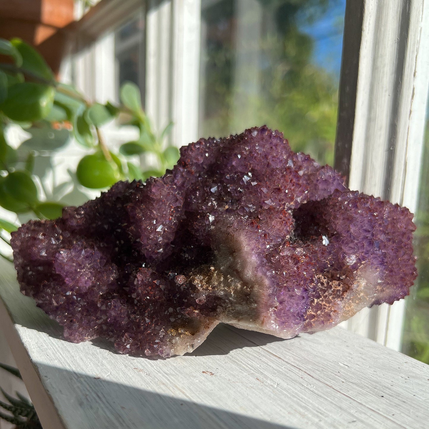 Purple Amethyst Druzy Formation