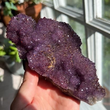 Purple Amethyst Druzy Formation